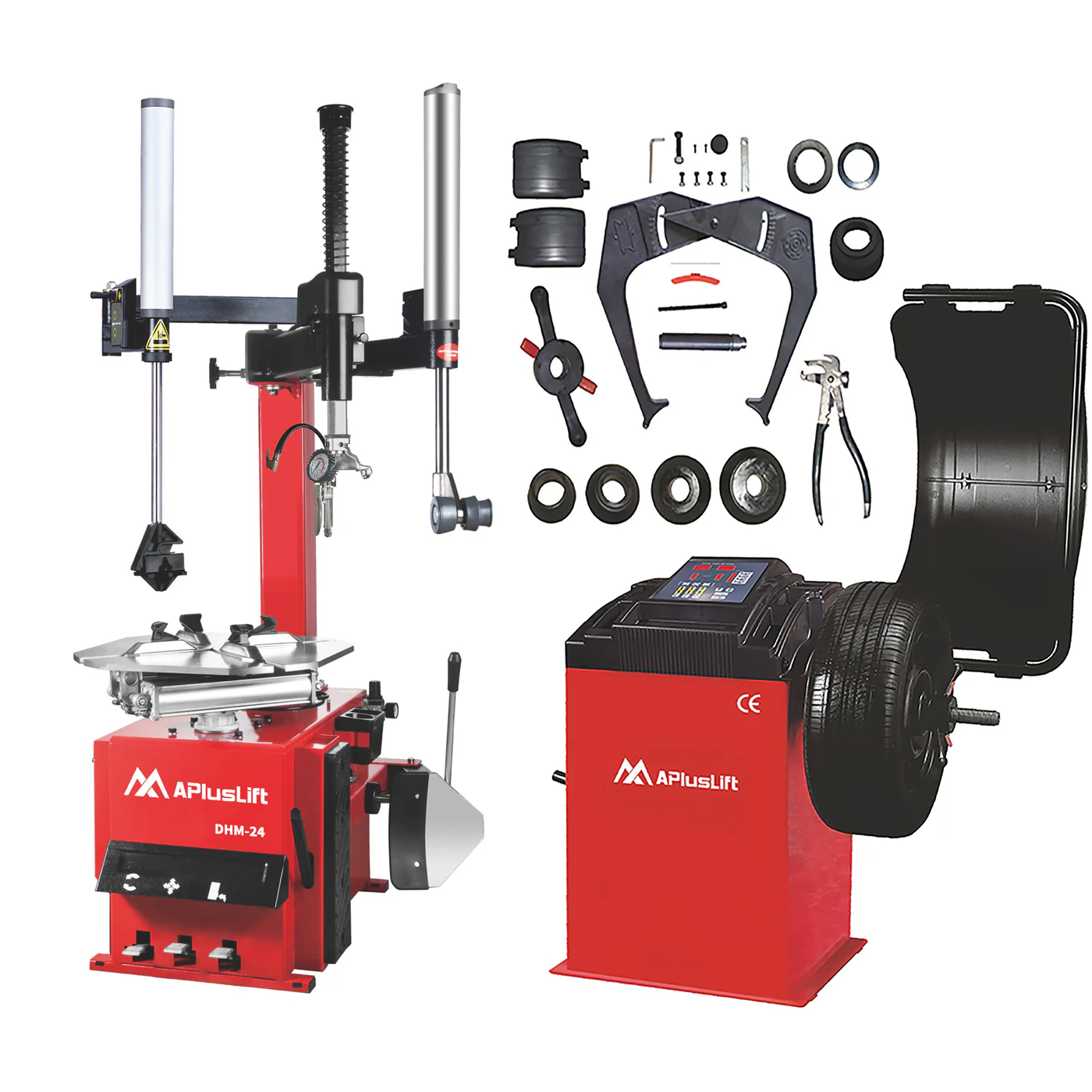 DHM-24 Tire Changer & WBS-500 Wheel Balancer Combo