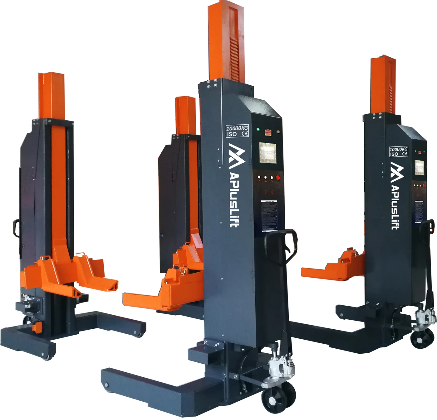 4 - 22000LB Mobile Column Lifting System