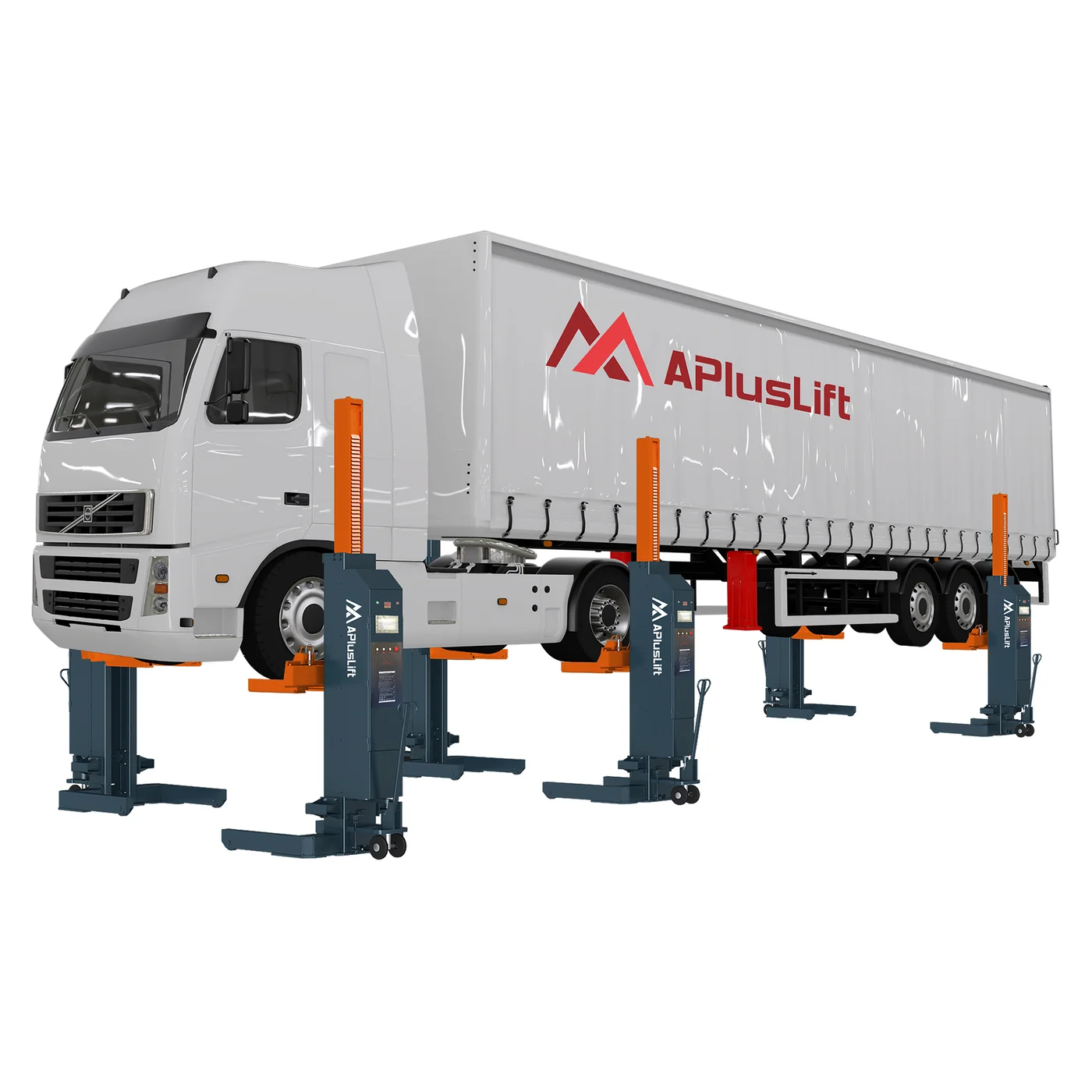 4 -18000LB Mobile Column Lifting System 